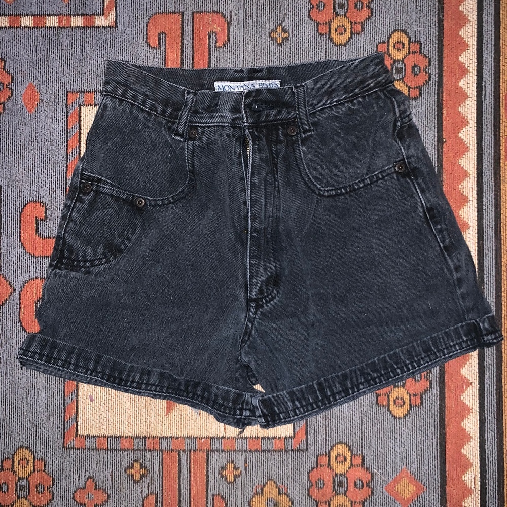 COPY - Vintage High Waist Denim Shorts